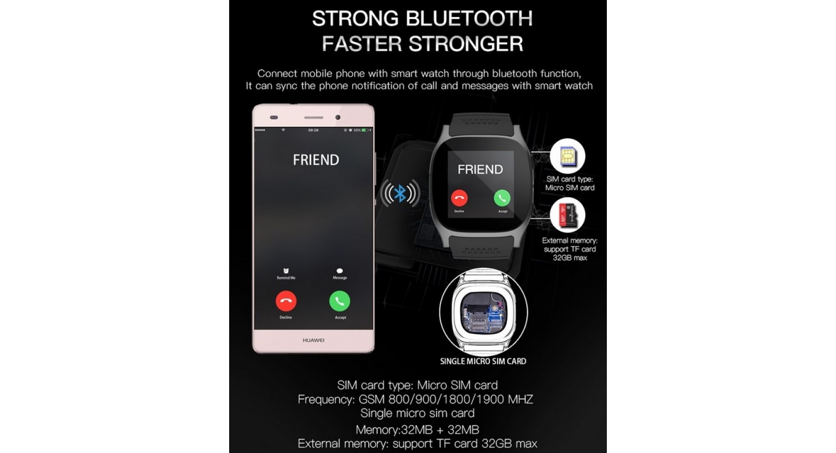 Smart watch LYNWO T8 Smart watch LYNWO T8