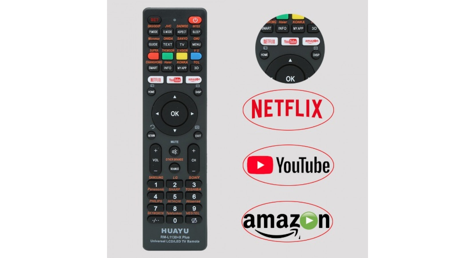 TV Remote - Universal LG/ SONY/ PHILIPS/ PANANSONIC/ SHARP